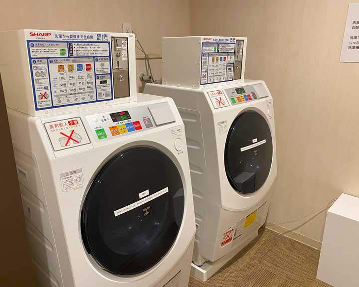 ホテルシュランザMAKUHARI BAYの洗濯乾燥機